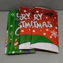 4 PCS 26"X19" Extra Large Christmas Tote Bags, Xmas Non-Woven Reusable Gift Bags With Handles for Holiday Gifts, Party Supplies, Large Grocery Shopping