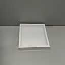 Tuanse 12 Pcs Shadow Box Bulk Display Case Plastic Shadow Box Picture Frame for Photos Flower Wedding Bouquets Pet Memorial Graduation Object Butterfly Tickets Wall Tabletop(8 x 8 Inch, White)