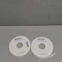 Ribbli Polyester White Velvet Ribbon,3/8 Inches Continuous10-Yard Spool,Christmas Ribbon for Gift Wrapping,Floral Bouquets, Home Decor, Set of 2