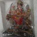 alikiki Small Maa Durga MATA Statue - 4.1 H Durga Sculpture India God Hindu Goddess Murti Hindu Pooja Item for Home Office Temple Mandir Altar Puja Diwali Gifts Diwali Decor