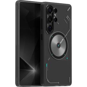 Aulumu S25 Ultra Galaxy Magnetic Case | Thermal IMD Technology | Compatible with MagSafe | Passive Cooling Samsung Galaxy S25 Ultra Case - Translucent Gray