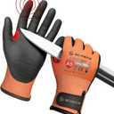 Schwer FreezeGuard-X Winter Work Gloves for Men and Women, ANSI A9 Cut Resistant Gloves for Extreme Protection, Freezer Glove With Super Grip, Touchscreen, Thermal Insulated, PM3326-W (XL,1 Pair)