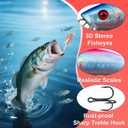 Fishing Advent Calendar 2025 Adult, 24 Days Christmas Countdown Fishing Lures Bait Set with Poppers, Minnows, Crankbaits, Birthday for Men Anglers Fishermen Fathers