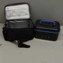 Cordless Electric Lunch Box for Adults, Heated Lunch Box for Men, 6 Cups Self Heating Lunch Box, Battery Powered, 304 Stainless Steel, 18000mAh, Portable Food Warmer with Insulated Carry Bag