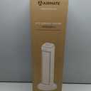 25" Space Heaters For Indoor Use Large Room, Electric Heaters For Indoor Use with Thermostat, Oscillating Room Heaters with Timer, Remote Control, Overheat Protection Tower Heater for Bedroom (Beige)