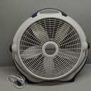Lasko Wind Machine Fan, Air Circulator Fan with 3 Speeds, 20" Model 3300, Gray