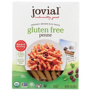 JOVIAL PASTA BRWNRCE ORG PENNE R 12OZ (BB: 02/10/2028)