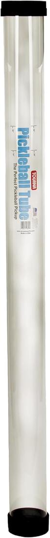 Tourna Pickleball Pickup Tube for Pickleballs - Clear - Holds 17 Balls