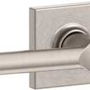 SCHLAGE F10 BRW 619 COL Collins Trim Broadway Hall and Closet Lever, Satin Nickel