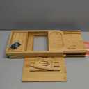 Premium Bathtub Tray Caddy, Expandable Bath Tray, Unique House Warming Gifts, New Home, Anniversary and Wedding Gifts for Couple, Bridal Shower Gift for Women (Bamboo)