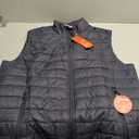 33,000ft Men's Lightweight Packable Insulated Puffer Vest Outerwear, Warm Winter Sleeveless Jacket for Golf Running XL