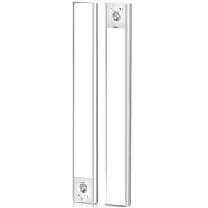 Under Cabinet Lighting, 3200mAh Rechargeable Motion Sensor Light Indoor, LED Battery Operated Cabinet Lights, Dimmable Closet Light, Wireless Under Counter Lights for Kitchen (2pack) (13 inch)