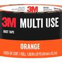 3M Multi-Use Colored Duct Tape, Orange with Strong Adhesive and Water-Resistant Backing, Multi-Surface 3M Duct Tape for Indoor and Outdoor Use, 1.88 Inches x 20 Yards, 1 Roll (3920-OR)