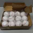 Unmarked Adult Baseballs, Standard Practice Baseball Size 9 Inch, Blank Baseballs Tball Balls for High School League Training, Pitching, Throwing and Autograph (2Pack, 4 Pack, 12 Pack)