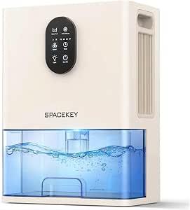 Dehumidifier, 11oz Water Tank (1000 sq. dehumidifiers for home, quiet dehumidifiers for bathroom, bedroom, basement, RV with timer setting, auto shut-off)