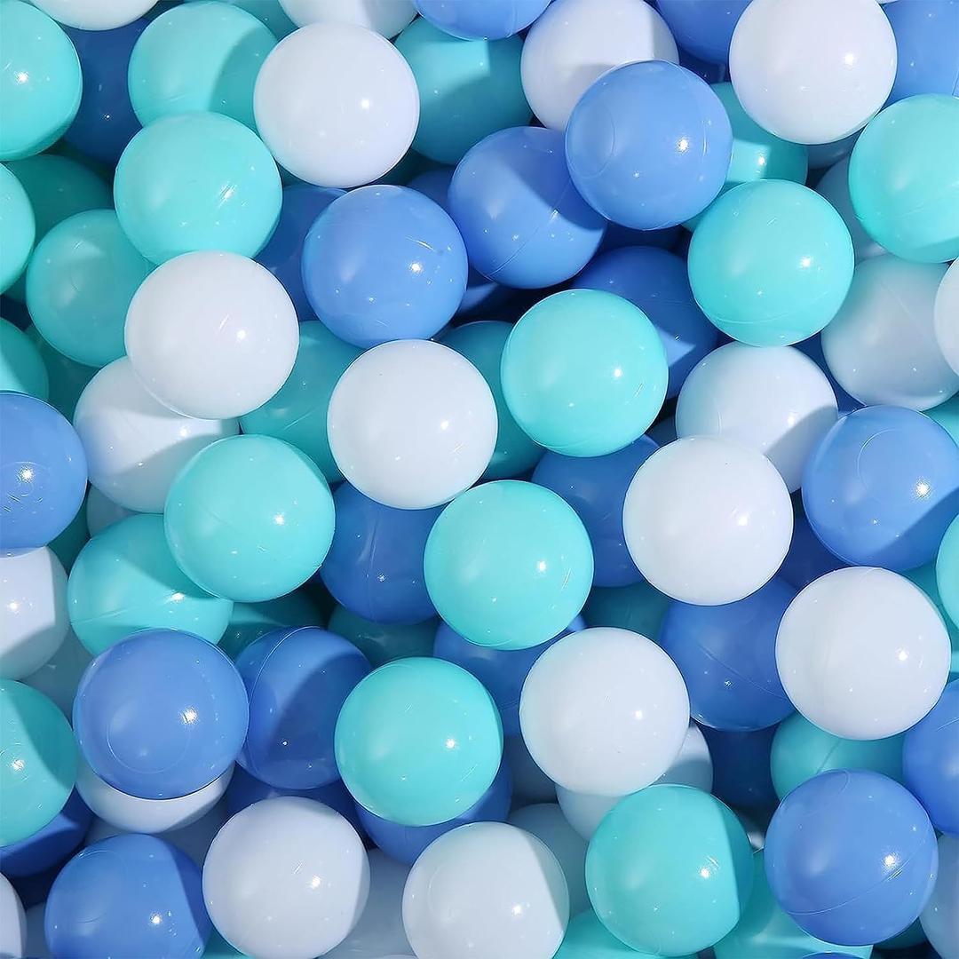 STARBOLO Ball Pit Balls for Toddlers Phthalate Free BPA Free Non-Toxic Crush Proof Play Balls for Toddlers Kids Pool Playhouse Pack of 100 200 500