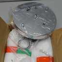 Mini Chandelier, Crystal Chandelier Lighting, 2 Lights, Flush Mount Ceiling Light, H10.4'' x W8.66'' Modern Chandelier Lighting Fixture for Bedroom, Hallway, Bar, Kitchen, Bathroom