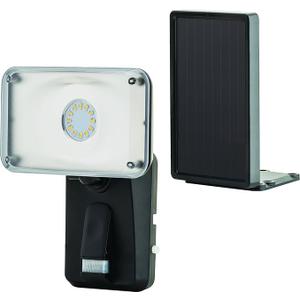 Heath Zenith Security Solar Light Heathco HZ-1931-BK Security Solar Floodlight, Black