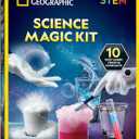 Blue Marble National Geographic Magic Chemistry Set  Science Kit for Kids with 10 Amazing Magic Tricks, STEM Projects and Science Experiments, Science Toys, Great Gift for Boys and Girls 8-12