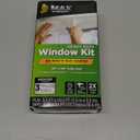 Duck Brand MAX Strength Rolled Window Insulation Kit, 62 in. x 126 in, Clear, Covers 3, 3' x 5' Windows, 3-Pack (287100)