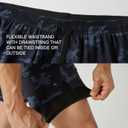 Onvous 7" Mens Swim Trunks Men Swim Trunks with Liner | Mens Swim Shorts Men | Men's Bathing Suit for Men's Swimwear (Medium)