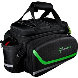 ROCKBROS Bike Trunk Bag 17L-45L Expandable Waterproof Rear Rack Bags, 41.5*27*19 cm