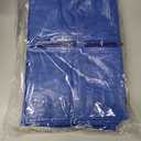 Extra Large Moving Bags - 8-Pack Heavy Duty Storage Duffel - Sturdy Backpack Straps Handles, Zippers - Reusable Moving Storage Bags for Clothes - Folding Collapsible Storage Tote Bag Set  Blue