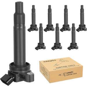 Ignition Coil Pack Replacement for V8 4.3 4.7 Toyota Tundra, Toyota Sequoia, 4Runner 4 Runner, Lexus GX470 LX470 LX570 LS430 GS430 SC430 2001 2002 2003 2004 2005 2006 2007 2008 2009, UF230, Set of 8