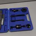 Power Steering Pulley Puller Installer Tool Set, Power Steering Pump Pulley Removal Tool Compatible with Ford, GM, VW and Chrysler Vehicles (blue)