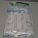 Sliding Cabinet Child Safety Locks - OKEFAN Baby Proofing Cabinet Lock Cupboard Latches for Kids on Closet Door Knobs Handles Pulls No Drill (8, White)