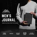 PRODUCTIVITY STORE Better Man Journal - Gratitude Journal  5 Minute Journal - Reflection Manifestation Journal for Mindfulness & Self Care Journal  Goal/Guided Gratitude Journal for Men