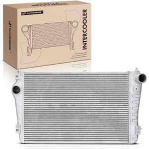A-Premium Turbocharger Intercooler Compatible with Chevrolet & GMC | Fit for 6.6L Silverado 2500/3500 HD & GMC Sierra 2500/3500 HD, 2017-2019, Charge Air Cooler