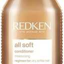 Redken All Soft Conditioner - Moisturizes & Hydrates Dry, Brittle Hair, Softens, Smooths & Adds Hair Shine, Conditioner & Detangler