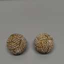 2 Pack Toilet Bolt Covers Decorative Boho Knots Toilet Bolt Screw Cover Caps Ceramic Cute Bathroom Decor Fun Themed Gadgets Replacement Parts