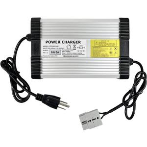 YZPOWER Charger Output 84V 5A Battery Charger for Health Care 72V Lithium Battery Pack Anderson Connector