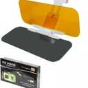 Sun Visor Extender for Cars, Day and Night Polarized Sun Visor for Car Extender Sun Blocker UV400 Adjustable Visor Extension for Car Visor Universal for Cars Vehicles -Large 1 Pack