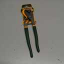 10-Inch Water Pump Pliers, Tongue and Groove Pliers, Serrated Jaw Slip Joint Pliers, Adjustable 6 Jaw Positions, 50mm Max Opening Capacity, Fit for Home Repair/Gripping Nuts/Pipe