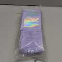 JETMORE 300 Pcs Mylar Bags, Smell Proof Bags Foil Pouch, Holographic Resealable Bags for Small Business, Candy Sample Jewelry Bag Sealable Packaging for Party Favor Food Storage (3x5in-Purple)