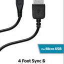 Z gear maximized, 4 foot sync & Charge cable for micro USB.