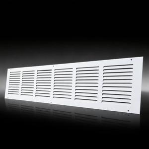 Steel Return Air Grill,Return Air Vent Cover (Duct Opening) Cold Air Return Vent Cover for Wall or Ceiling (30"W x 6"H Duct Opening)