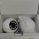 UPULTRA Light Bulb Security Camera Outdoor 2packs HD Wireless 5GHz/2.4GHz WiFi Home IP Cameras E27 360 Degree Panoramic,Motion Detection and Alarm,Two-Way Audio,Night Vision