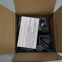 Sephyroth Adjustable Bed Risers Furniture Risers 4Pack with Screw Clamp.Table Desk Chair Risers.Bed Risers 4Inch Fit Furniture's Square/Round Leg Diameter from 0.8''1.6'' (4Inch Black)