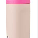 Owala Pink & Purple Water Bottle Leak Proof With Built In Straw