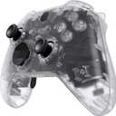 eXtremeRate Full Set Shell Buttons for Xbox One Elite Series 2 Controller, Clear Replacement Faceplate Back Plate Bottom Shell Case with Buttons for Xbox Elite Series 2 Core Controller - Model 1797
