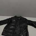LJYH Boys Leather Jackets New Spring Children Collar Motorcycle Faux Leather Zipper Coats (4-5T, Black)
