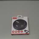 GPX PC332B Portable CD Player with Anti-Skip Protection, FM Radio and Stereo Earbuds - Black