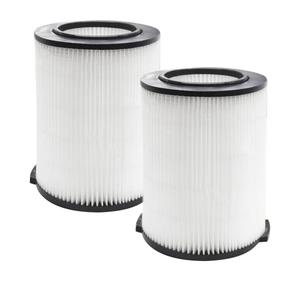 2 Pack Replacement VF4000 Filter for Ridgid Shop Vac Filter 5-20 Gallon, Standard H13 HEAP Wet/Dry Rigid Shop Vac Filters Compatible with Husky 6-9 Gallon Vacs & Craftsman Vacs