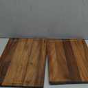 SMIRLY Bamboo Cutting Board Set, Chopping Board and Wooden Cutting Boards for Kitchen, Small Wood Cutting Board and butcher block (Acacia Wood, 2 Pack)