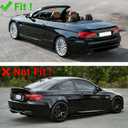 LED Tail Lights Tuning Fit for BMW 3-Series E93 Convertible 2007 2008 2009 2010 2011 2012 2013 Rear Lamp Assembly (Smoked Lens)