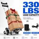 Stair Climbing Cart, 330LB Capacity Collapsible Stair Climbing Dolly